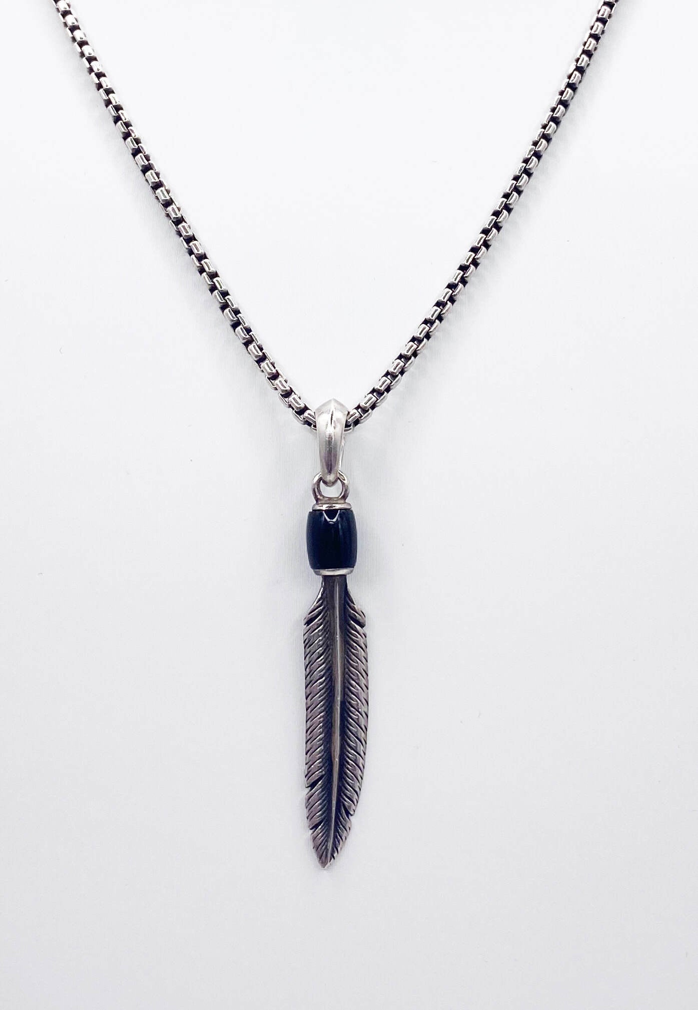 David yurman feather pendant top